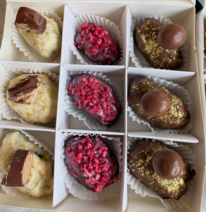 9 Stuffed Dates - Mixed Box - 3 Flavours